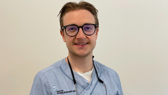 Tannlege Vegard Hauge Svartveit